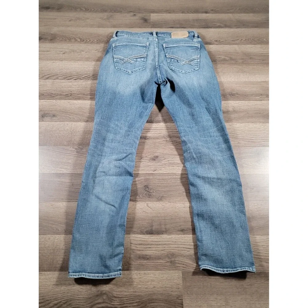 BKE Jeans Size 30x28* Blue Medium Wash Ethan Slim Fit Stretch Cotton Preppy Mens